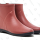 Minimalist Red Ankle Boot | $60, plus free shipping | Alice + Whittles | Promo code TAKE20